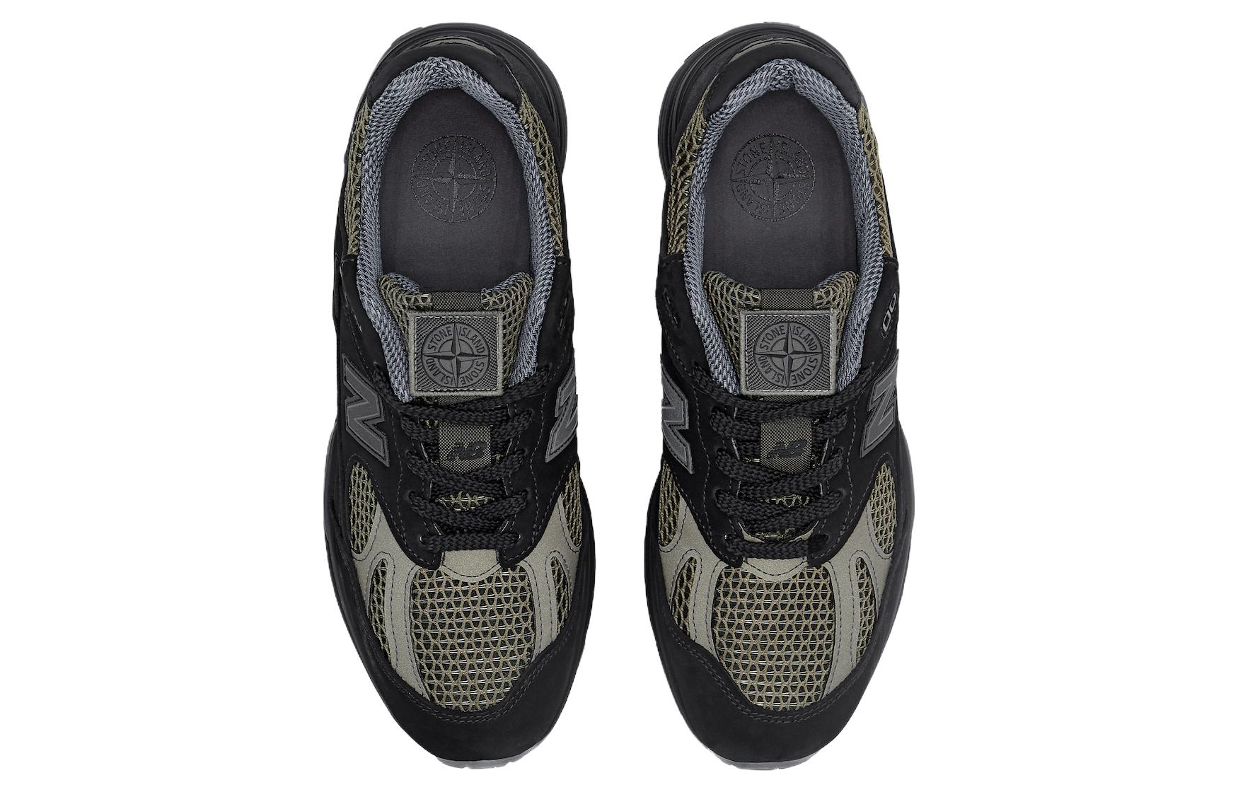 New Balance x Stone Island 991v2 Made in England 'Black' U991SD2
