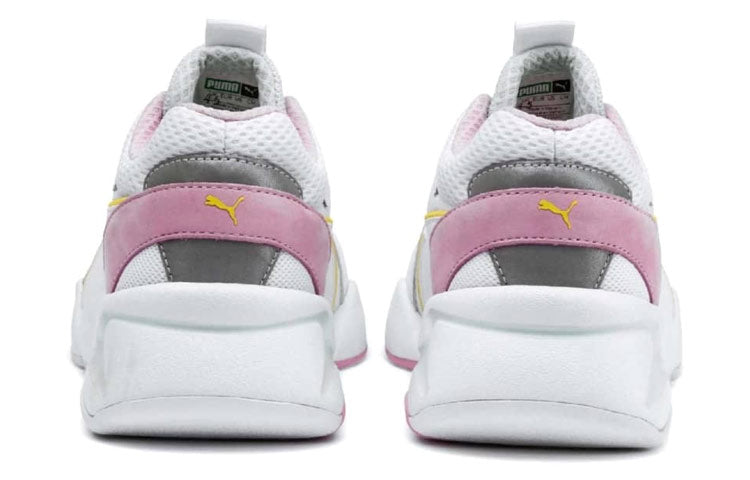 (WMNS) PUMA Nova Mesh Low Running Shoes White/Pink 369655-03