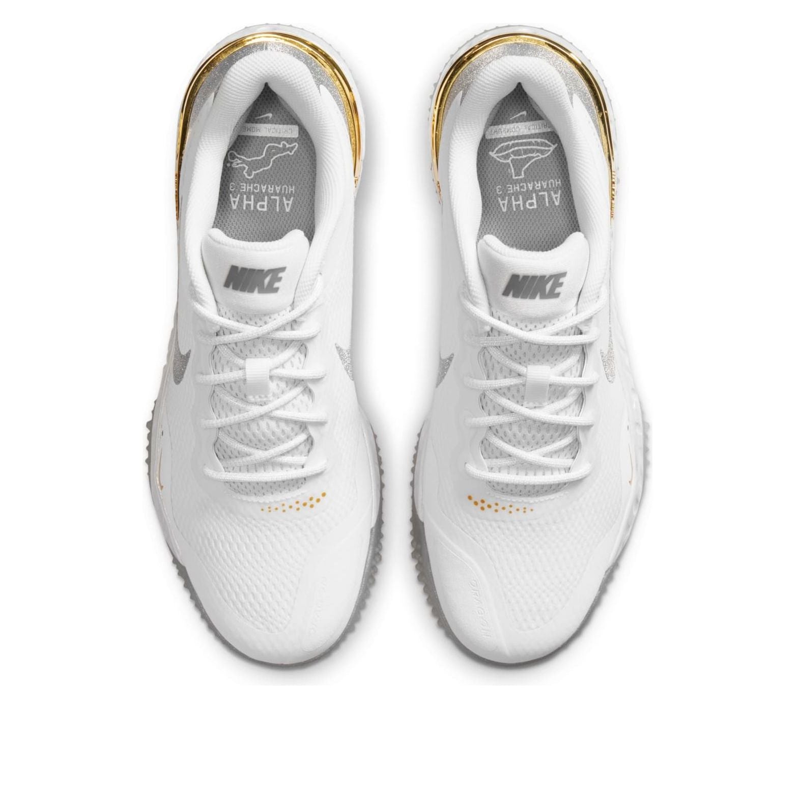 Nike Alpha Huarache Elite 3 Turf 'White Metallic Silver' CV3560-101