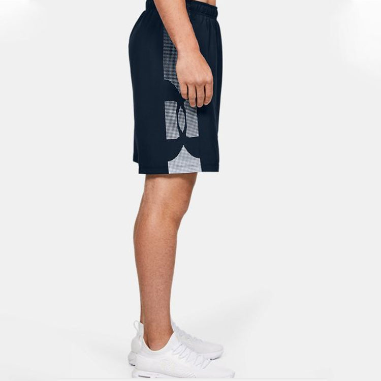 Under Armour Woven Graphic Training Shorts 'College Navy' 1345713-408