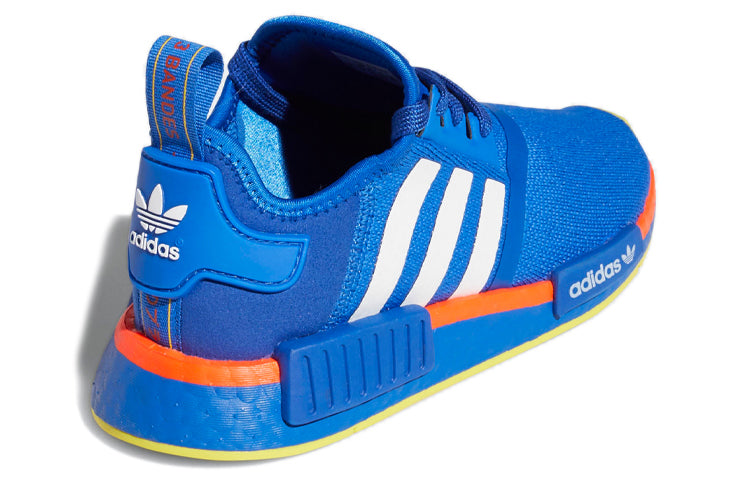 (GS) adidas originals NMD_R1 J 'Blue Orange' FY9392