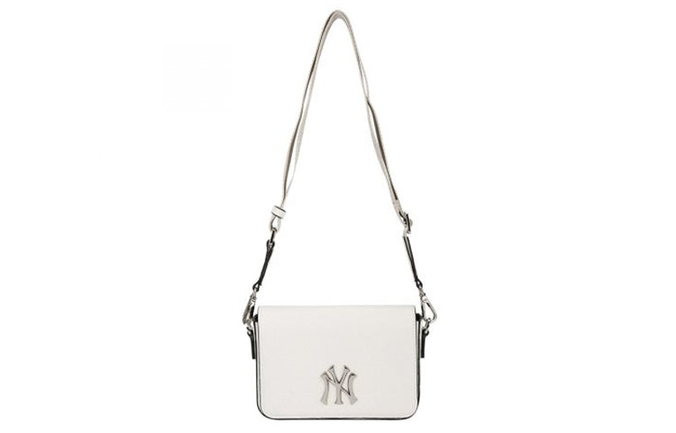 MLB Retro Full Print Monogram Series NY New York Yankees Shoulder Bag 'White Ivory' 32BGPB111-50I