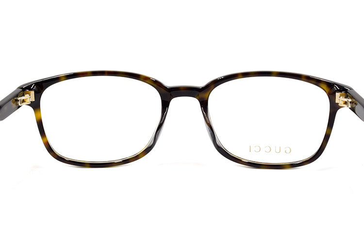 (WMNS) Gucci Elegant Series Minimalistic Business travel Version Optical Glasses Tortoiseshell Color GG0867OA-002