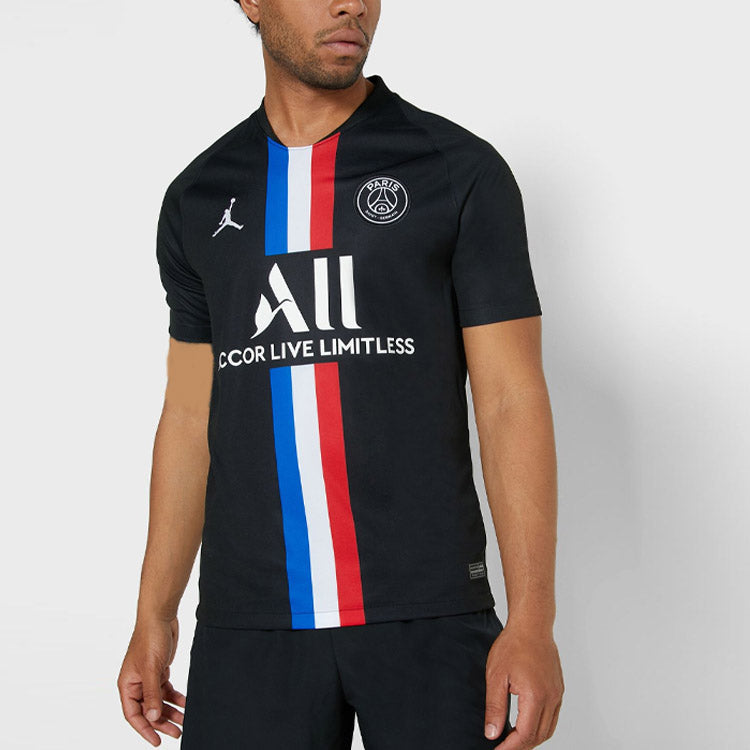 Air Jordan Paris Saint-Germain PSG 19/20 Stadium Fourth Jersey 'Black' BV9197-011