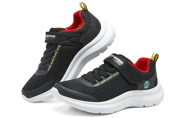 (GS) Skechers Go Run 400 Shoes 'Black Red' 406094L-BKYL
