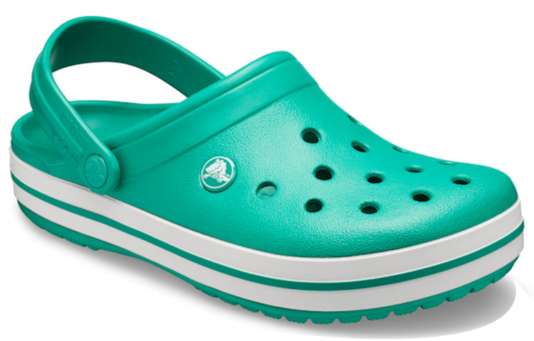 Crocs Crocband Lightweight Wear-Resistant Unisex Green Sandals 11016-3TL