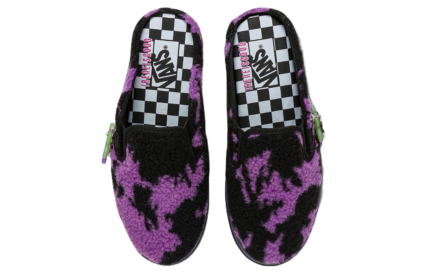 Vans slip-on Mule Stacked x IRENEISGOOD 'Black Purple' VN0A4BVZBMB