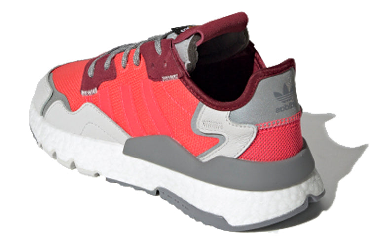 (WMNS) adidas Nite Jogger W 'Shock Red Grey One' EE5912