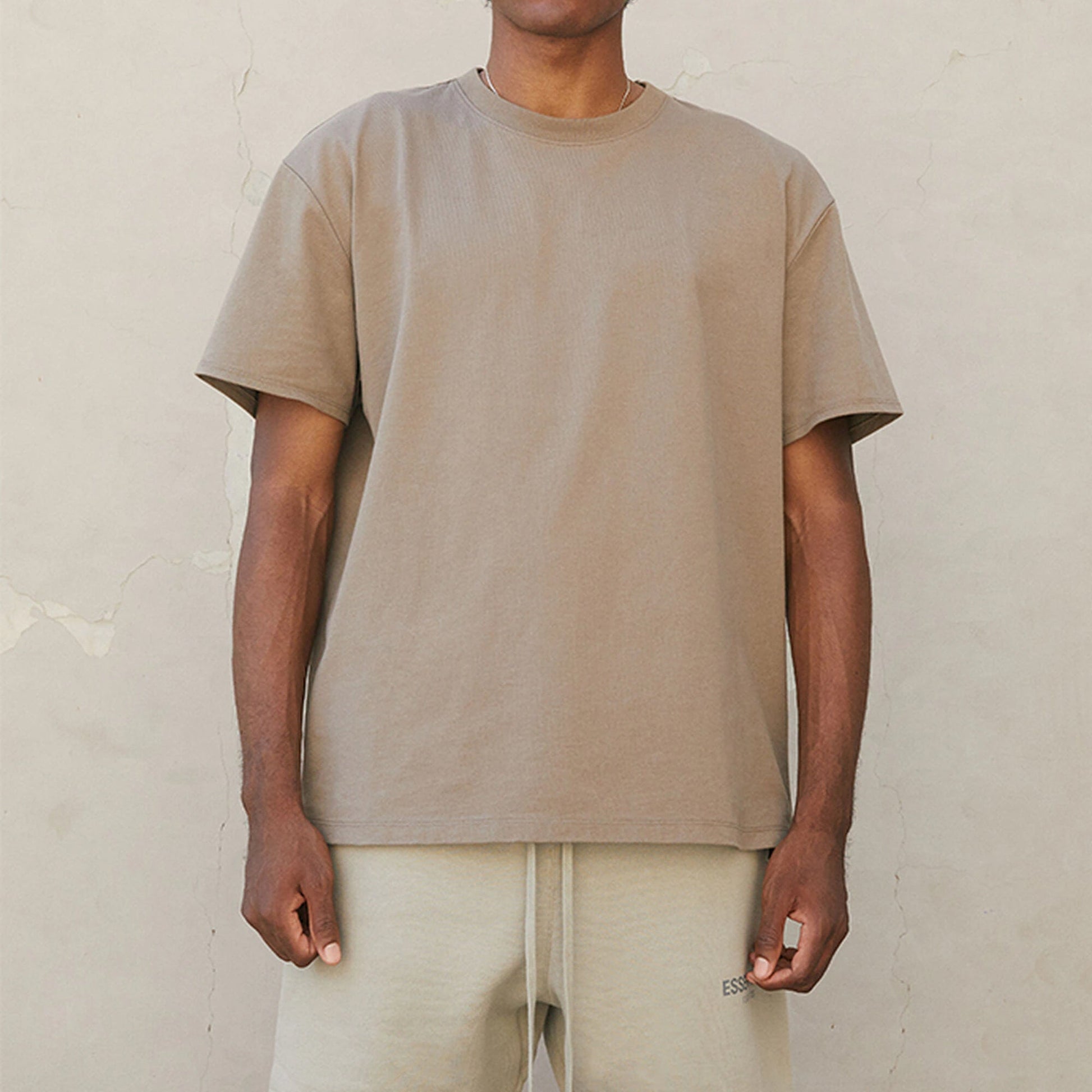 Fear of God Essentials FW21 Logo Tee 'Harvest' FOG-FW21-008