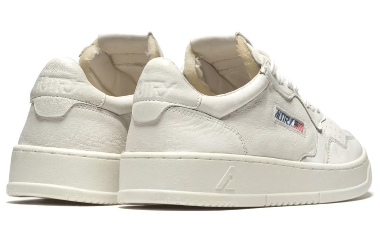 Autry Medalist Low Nubuck 'White' AULM-NN01