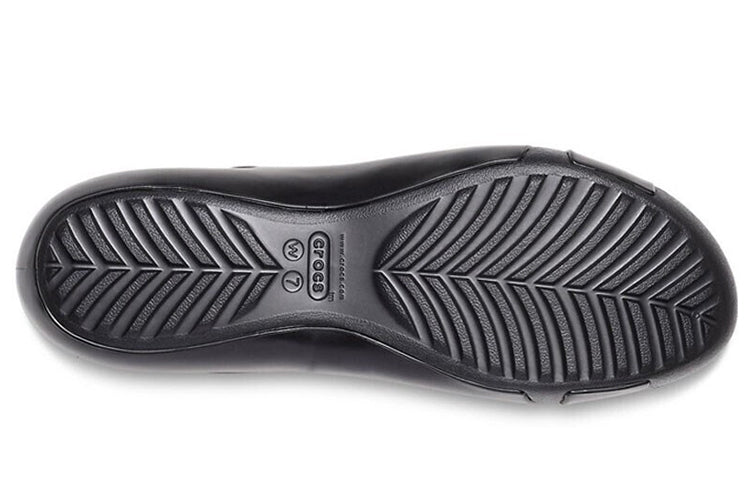 (WMNS) Crocs Serena Fashion Stylish Black Sandals 206106-001