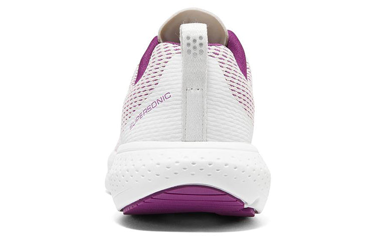 (WMNS) Skechers Go Run Supersonic 'White Purple' 172031-WHT