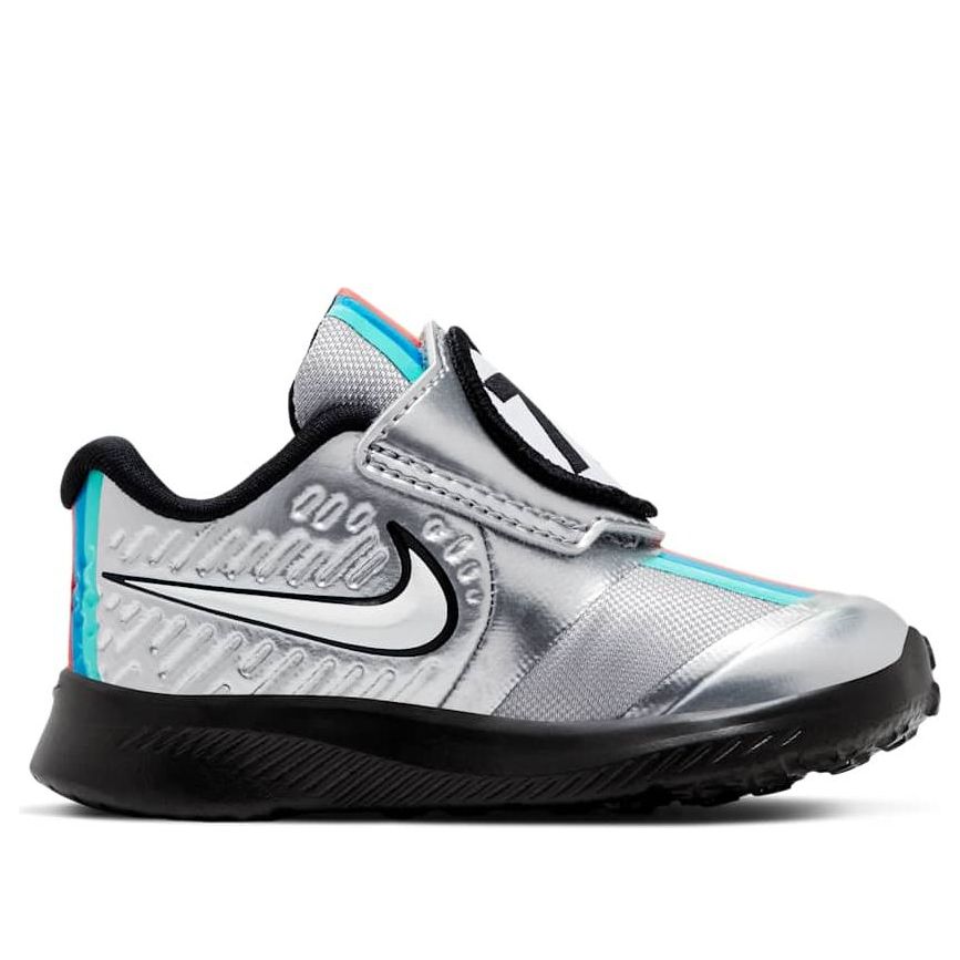 (TD) Nike Star Runner 2 AutoVelcro 'Metallic Silver' CQ4223-001