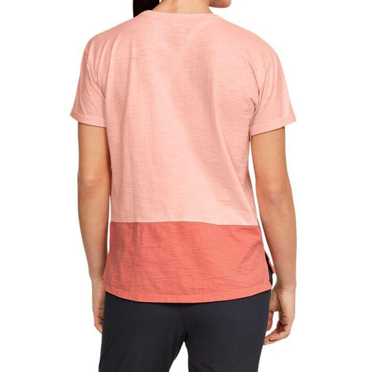 (WMNS) Under Armour Training Sports Short Sleeve Orange 1355585-845