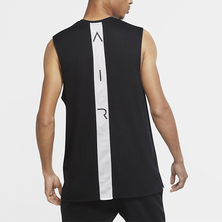 Air Jordan Quick Dry Basketball Training Sports Vest Black CU1025-010