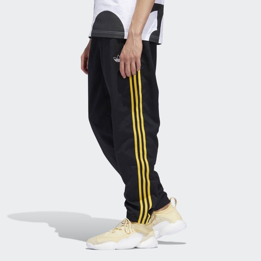adidas originals Wvn 3 Str Pant Black/Yellow DV3142