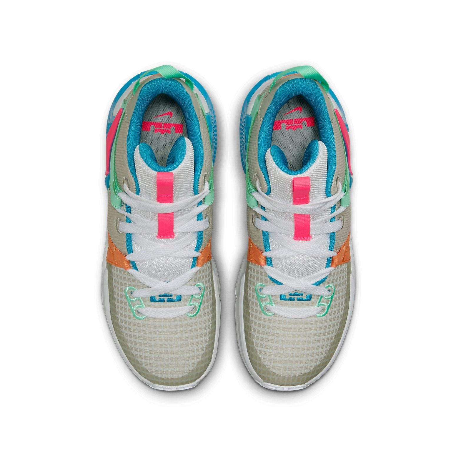 (GS) Nike LeBron Witness 7 'Grey Fog Multi-Color' DQ8650-003