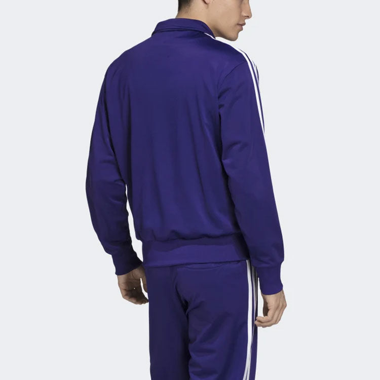 adidas originals Firebird Track Jacket Classic Sports Logo Purple ED6994
