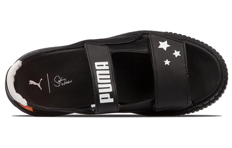 (WMNS) PUMA Platform SW x Sophia Webster Sandals Black 364709-02