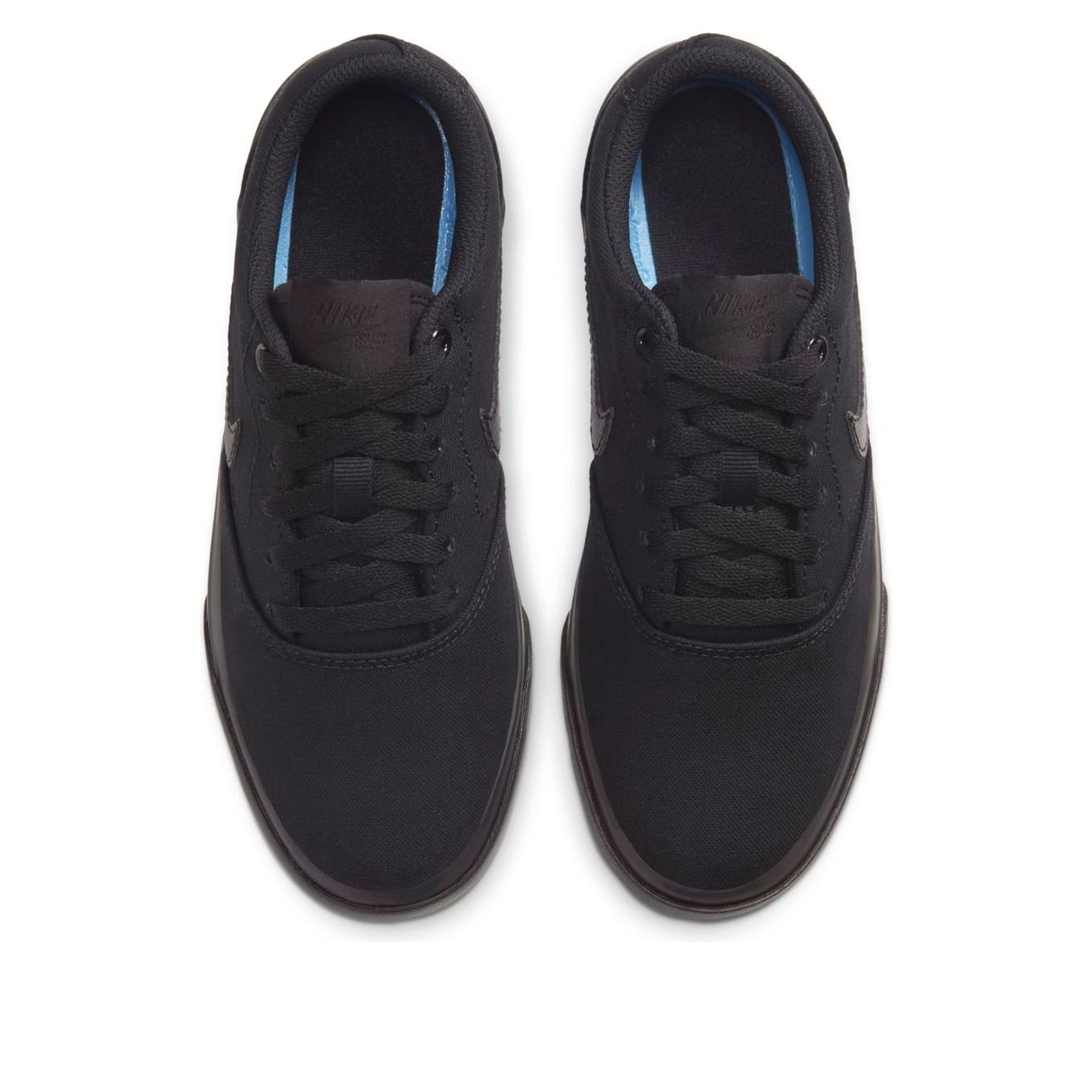 (GS) Nike SB Charge Canvas 'All Black' CQ0260-005