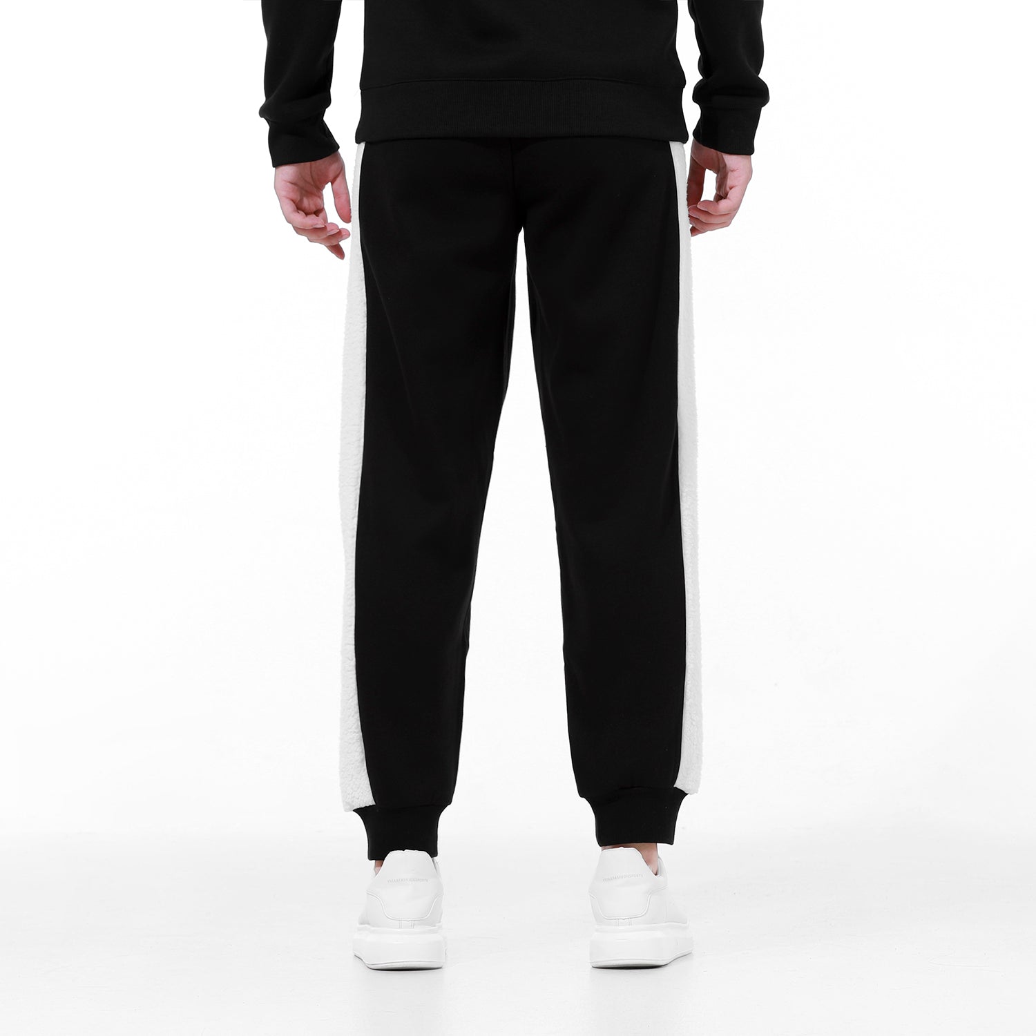 PUMA Fleece Blocking Pants 'Black' 534938-01