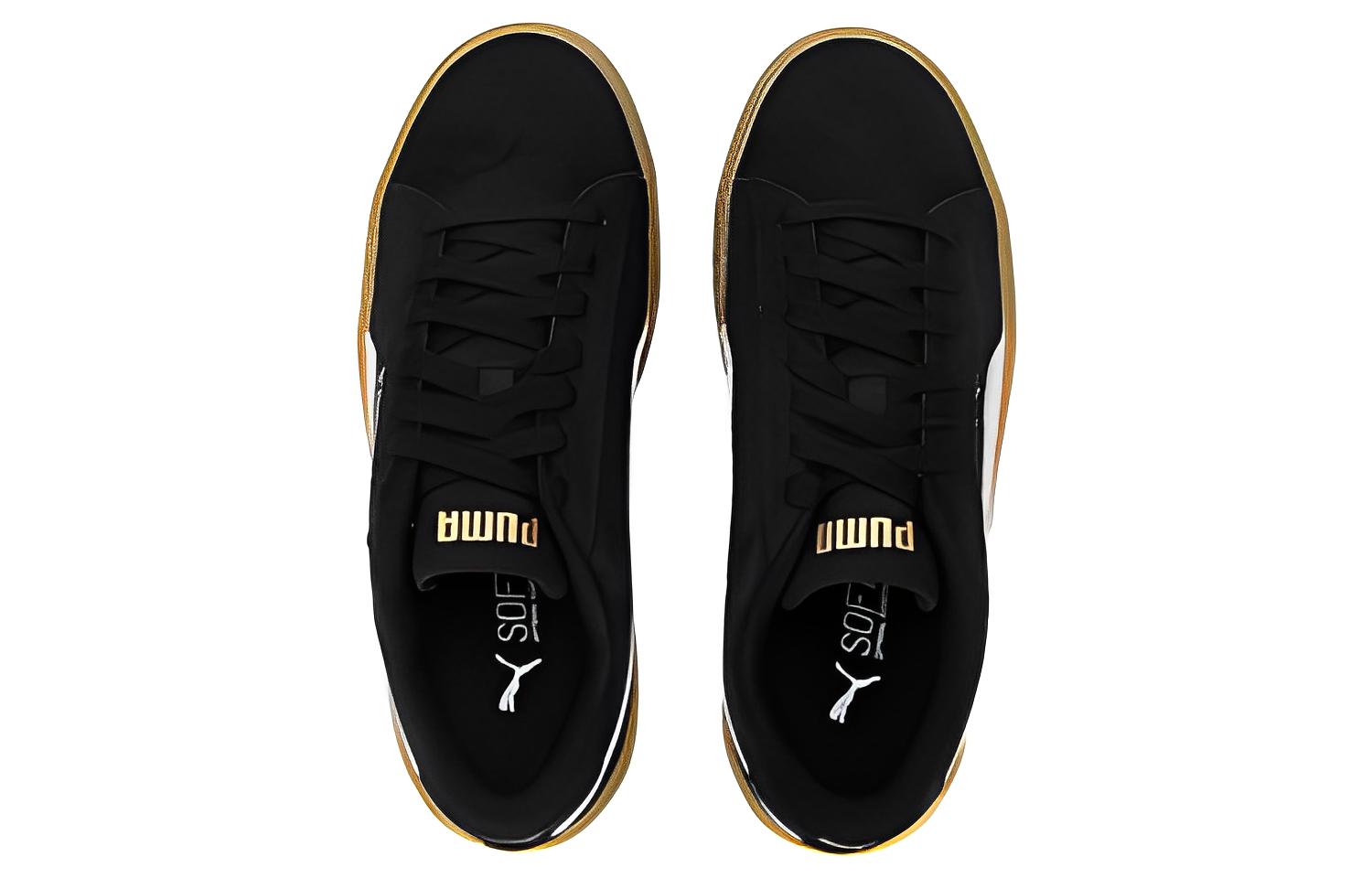 (WMNS) PUMA Smash Platform v3 SD 'Black' 391942-02