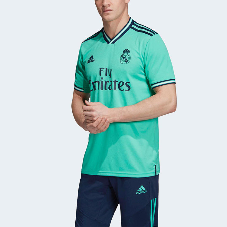 adidas Soccer/Football Sports Jersey SW Fan Edition 19-20 Season real Madrid Away Green EH5128