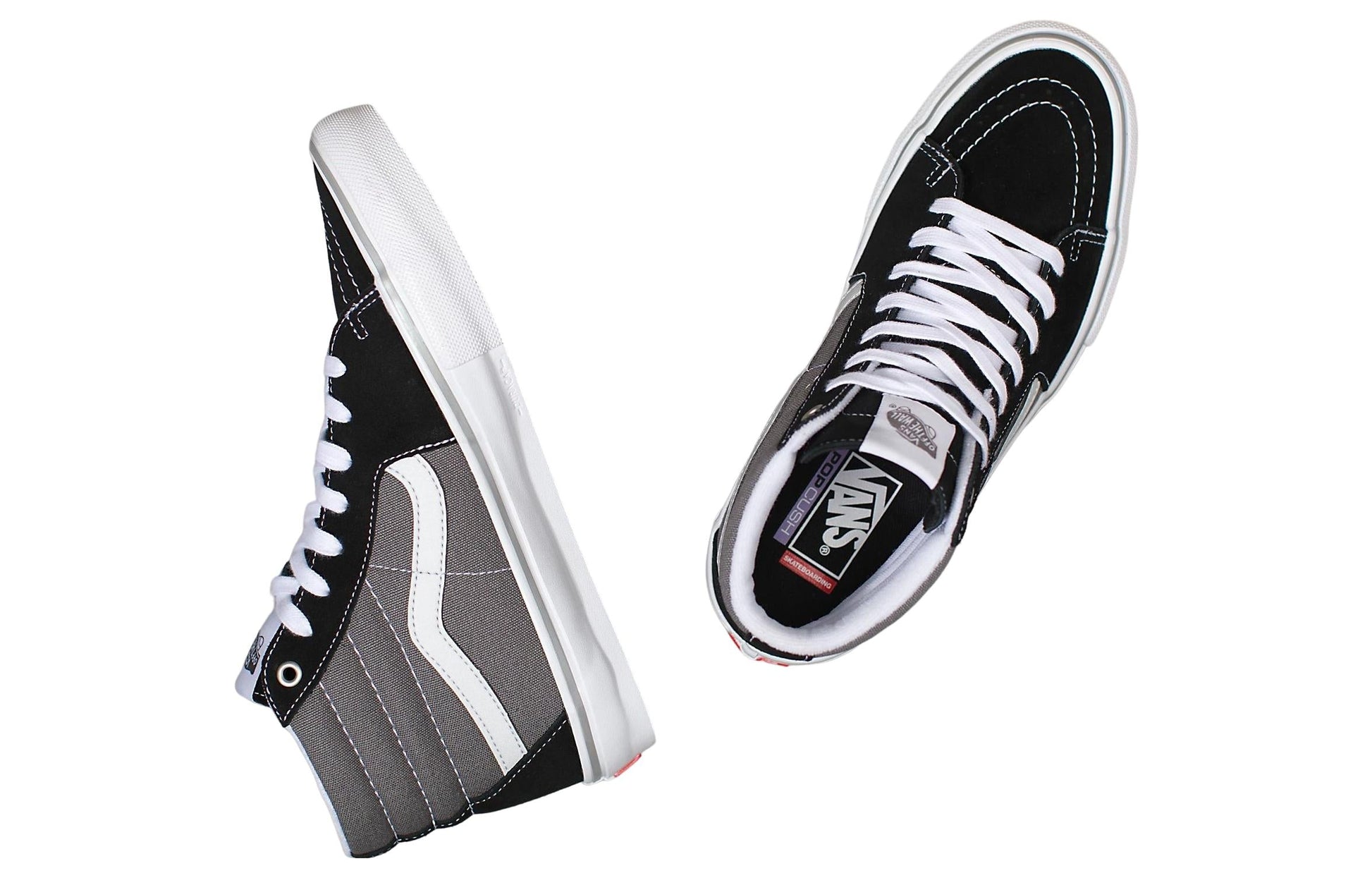 Vans SK8-HI Reflective Skate 'Gray Black' VN0A5FCCN42