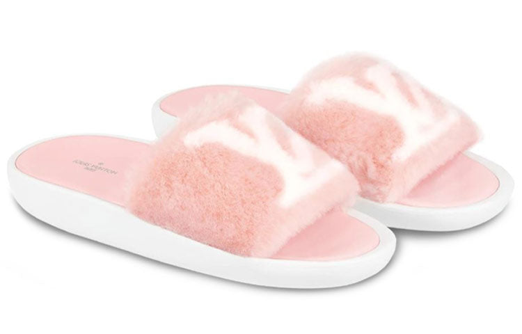 (WMNS) LOUIS VUITTON LV Sunbath Flat Mules 'Rose Claire' 1A4Y4E