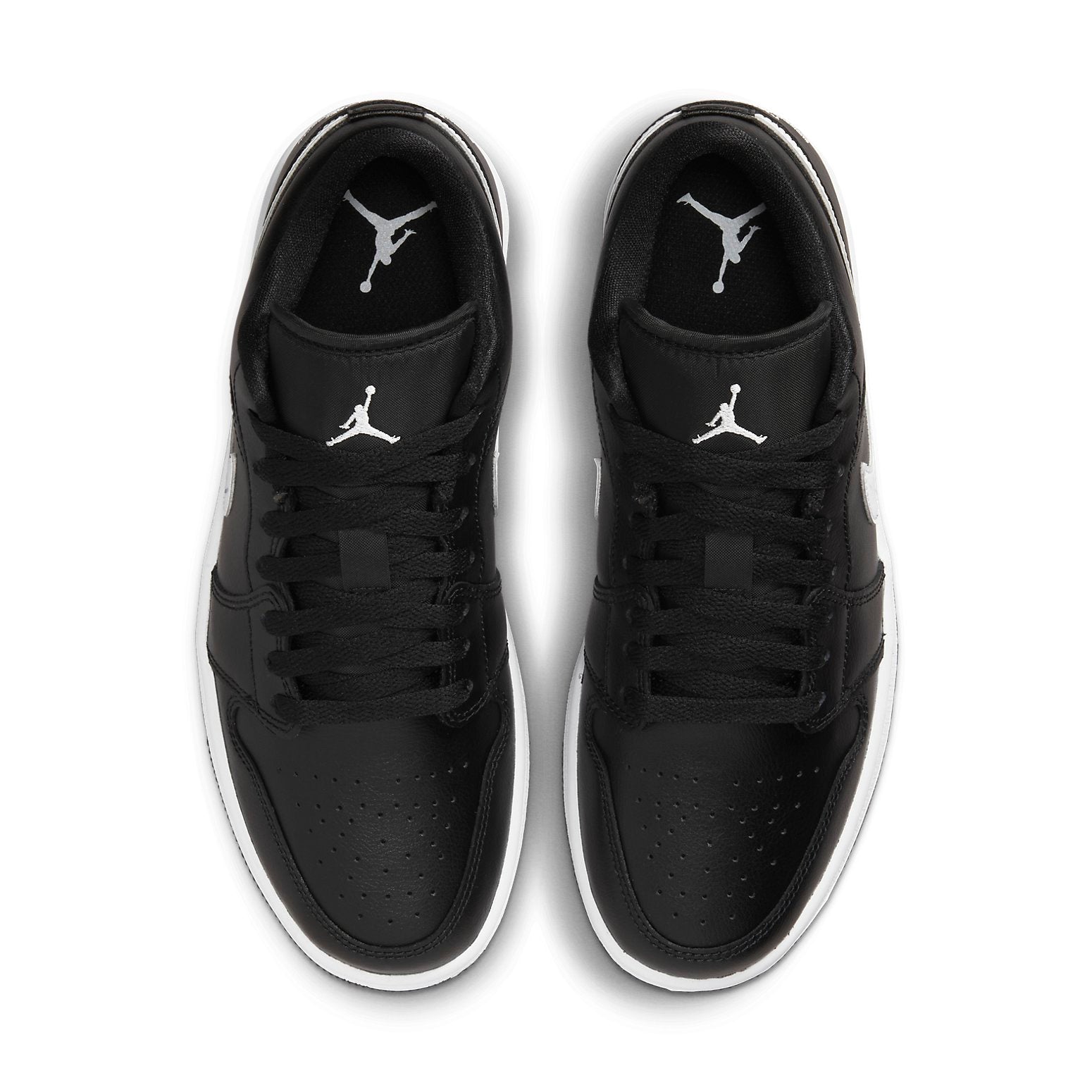 (WMNS) Air Jordan 1 Low 'Black White' DV0990-001