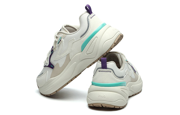 (WMNS) FILA Fashion Sneakers White/Blue F12W144154FTA