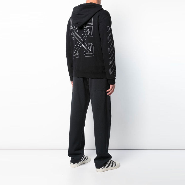 Off-White COVIRGIL ABLOH Print Men's Normal Size Black OMBB033E181920021001