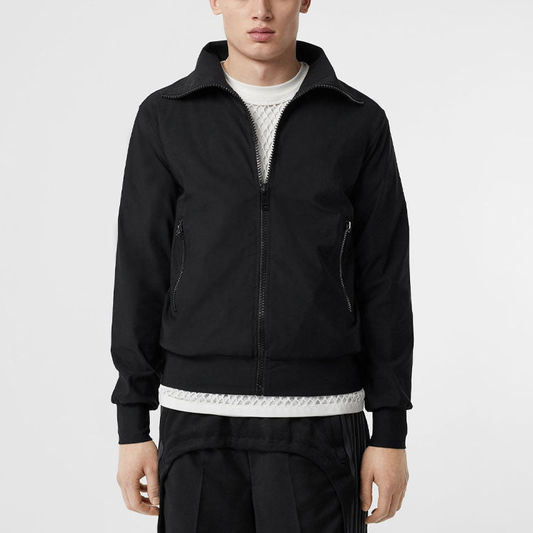 Burberry Printing Sports Jacket Coat Male Black 80099801