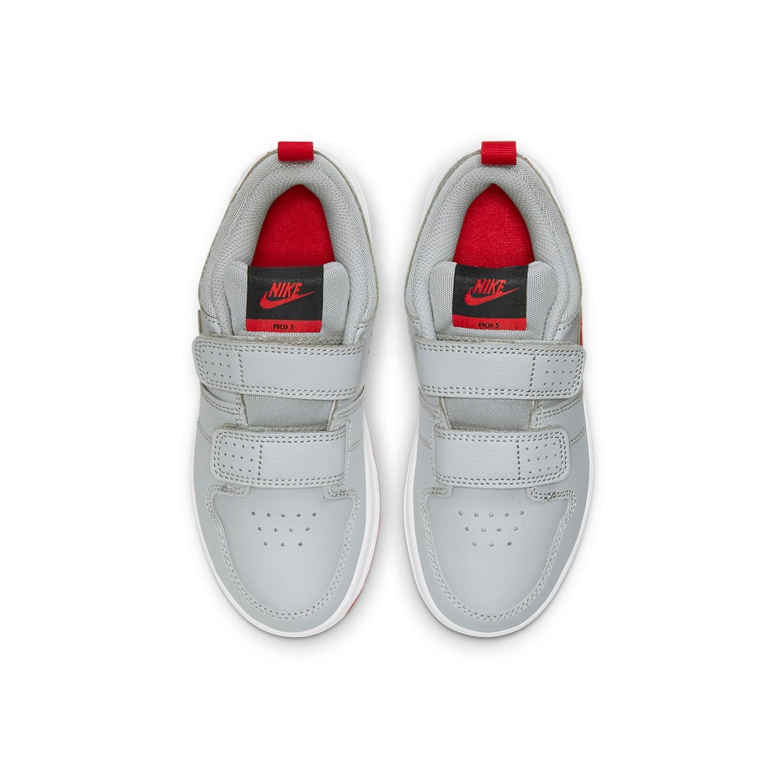 (PS) Nike Pico 5 Grey/Red AR4161-004