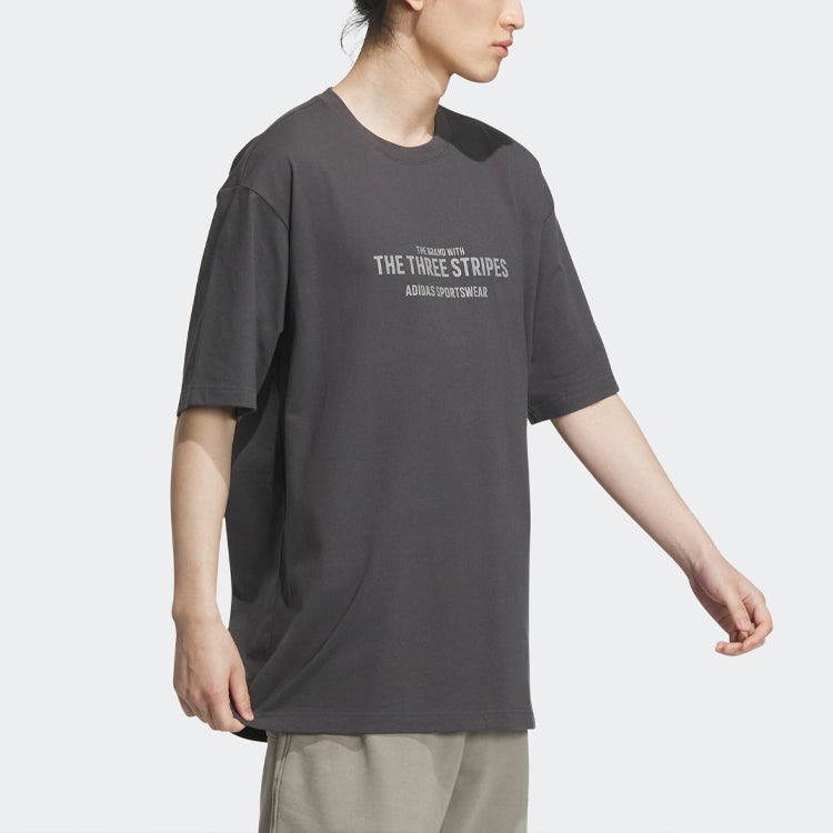 adidas Verbiage T-Shirts 'Black' IP3931