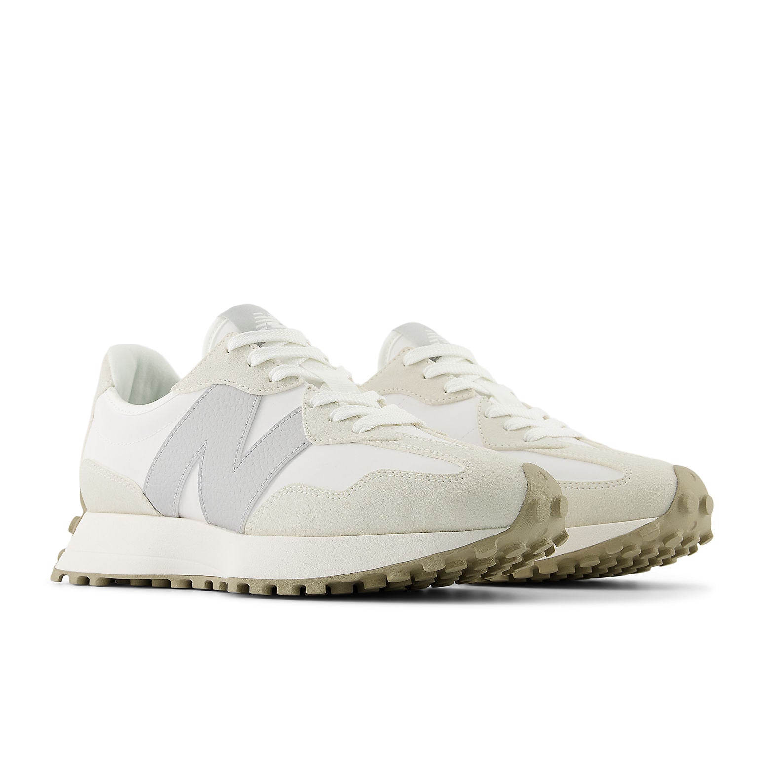 (WMNS) New Balance 327 Sneakers 'White Beige' WS327KE