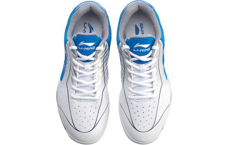 Li-Ning Ma Long Signature Table Tennis Shoes 'White Blue' APTM001-1