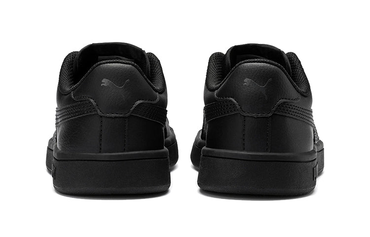 (GS) PUMA Smash V2 Leather 'Black' 365170-01