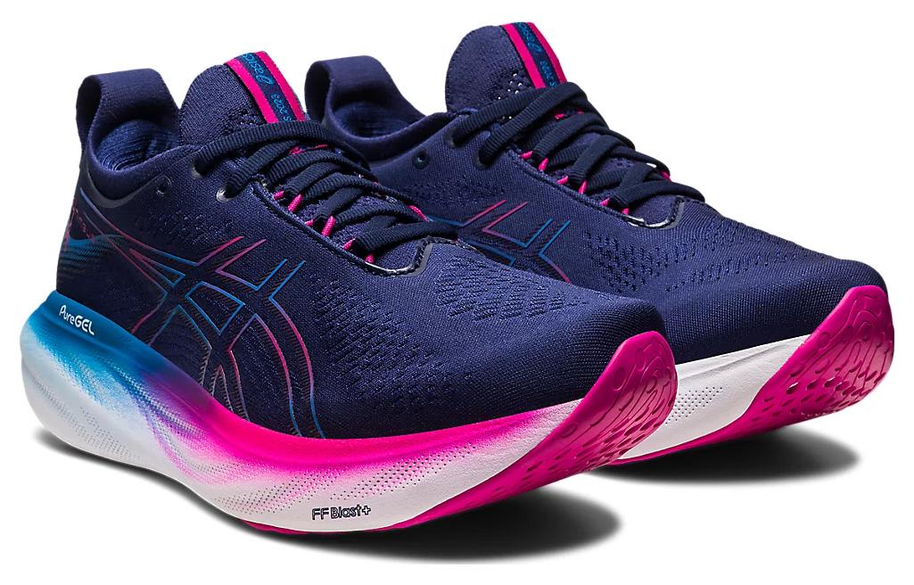 (WMNS) Gel-Nimbus 25 'Indigo Blue Pink Rave' 1012B545-400