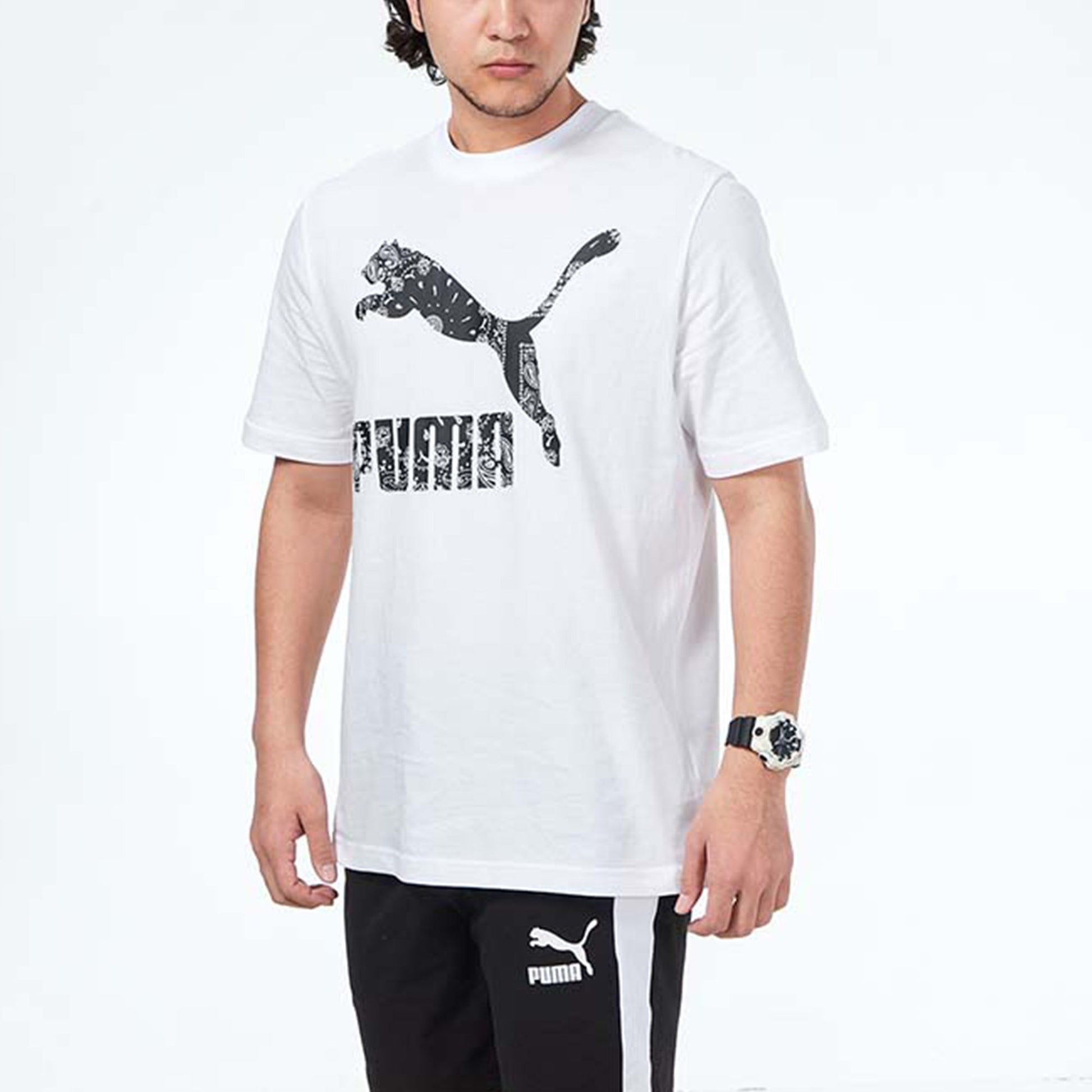 PUMA Archive Logo T-shirt 'White' 532653-52