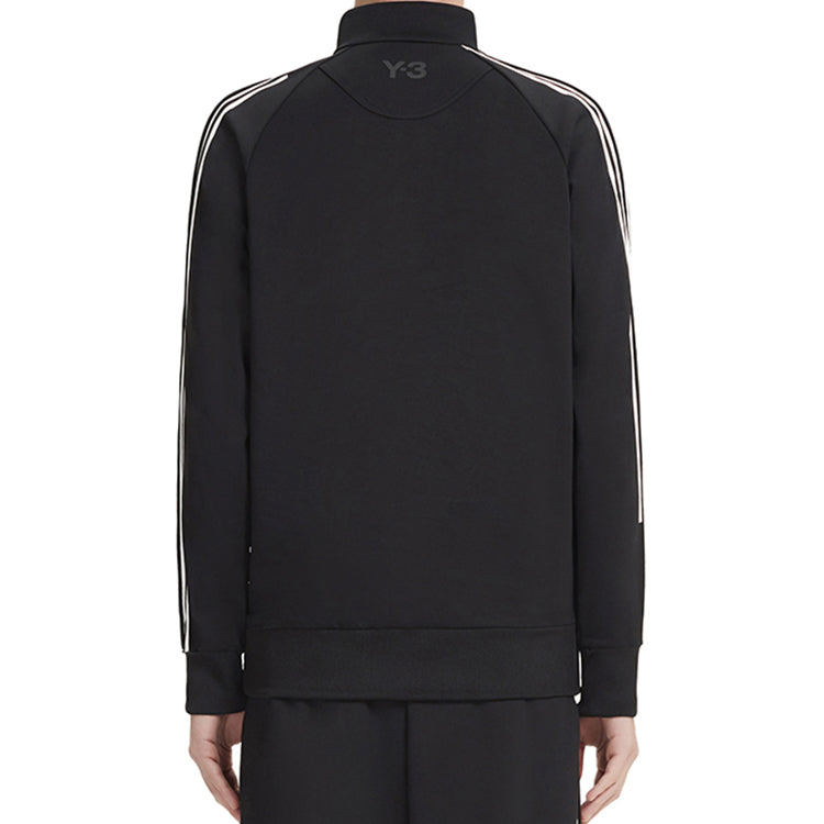 Men's Y-3 Firebird Track Jacket Long Sleeves Zipper Sports Black DP0548