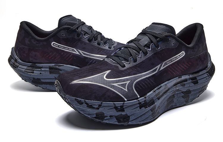 Mizuno Wave Rebellion Pro 'Black Grey Red' J1GC231754