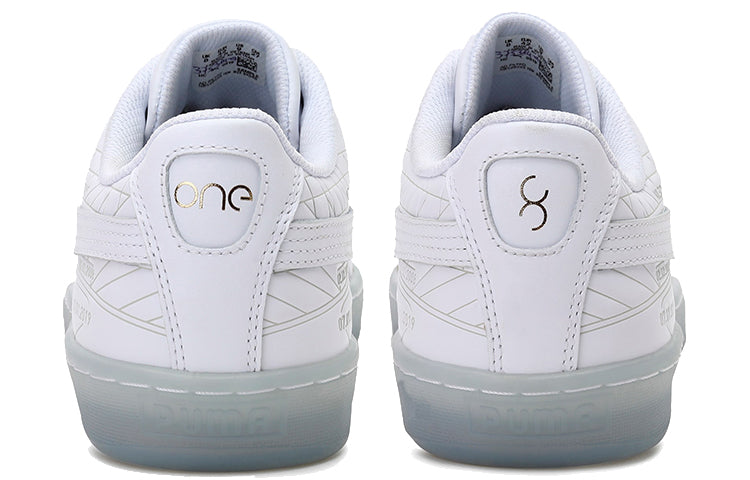 PUMA x one8 Virat Kohli Basket Classic Casual Board Shoes White/Green 375314-01