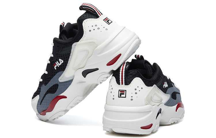 (WMNS) Fila Tracer Running Shoes Black/White/Blue T12W021106FBS