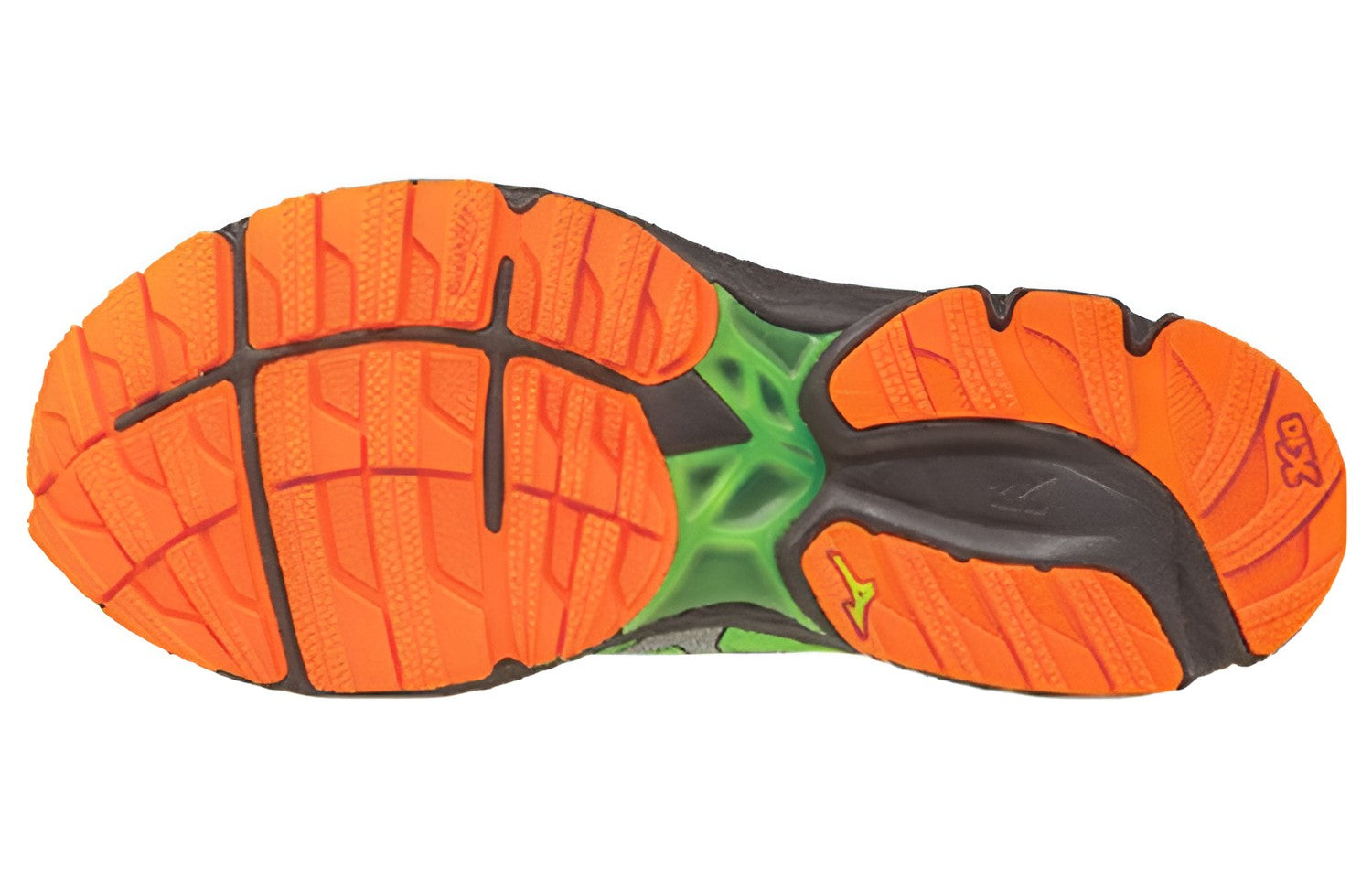 Mizuno Rider 20 GTX Low Tops Wear-resistant Green Orange J1GC177404