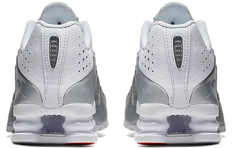 (GS) Nike Shox R4 'White Metallic Silver' BQ4000-100
