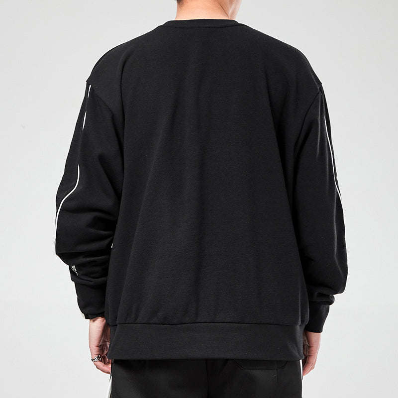 adidas Giant Logo Sweatshirt (Gender Natural) Men's Black GK9374