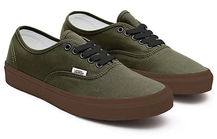 Vans Customs Gum Authentic Army Green VN0A3CST052