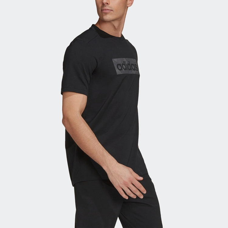 adidas Universal Graphic T-Shirt 'Black' GV5189