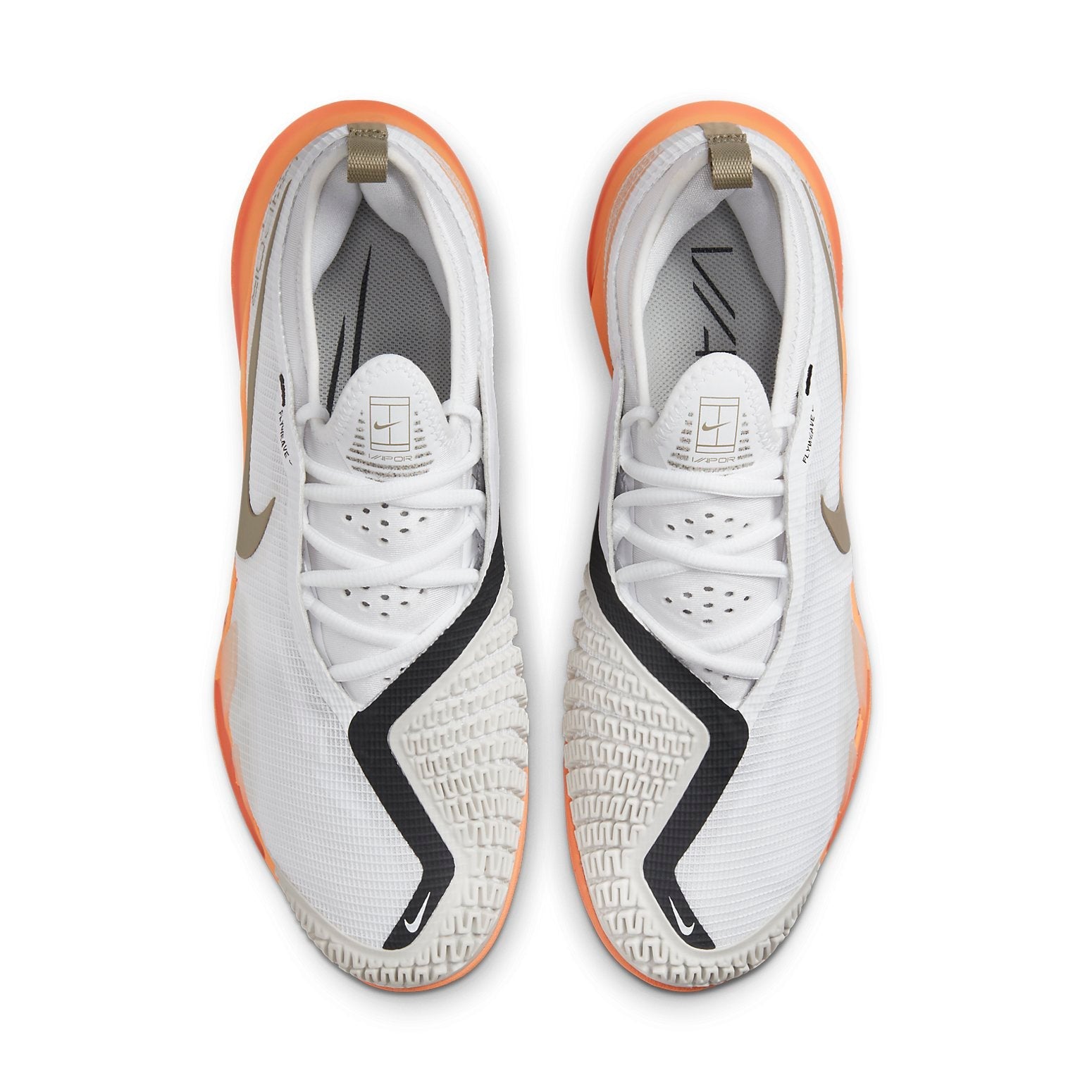 Nike Court React Vapor NXT 'White Orange Trance' CV0724-103